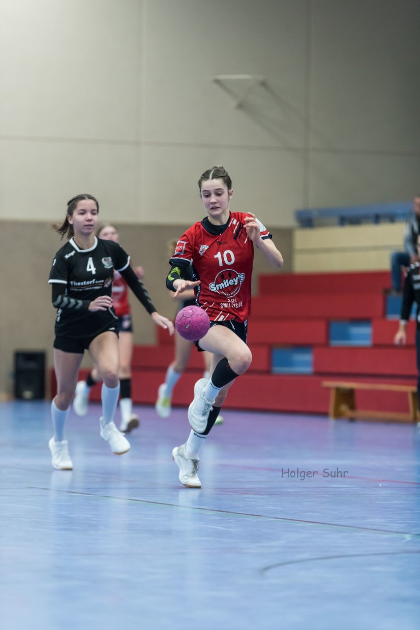 Bild 198 - B-Juniorinnen SG HH Nord - SV Henstedt Ulzburg : Ergebnis: 23:22